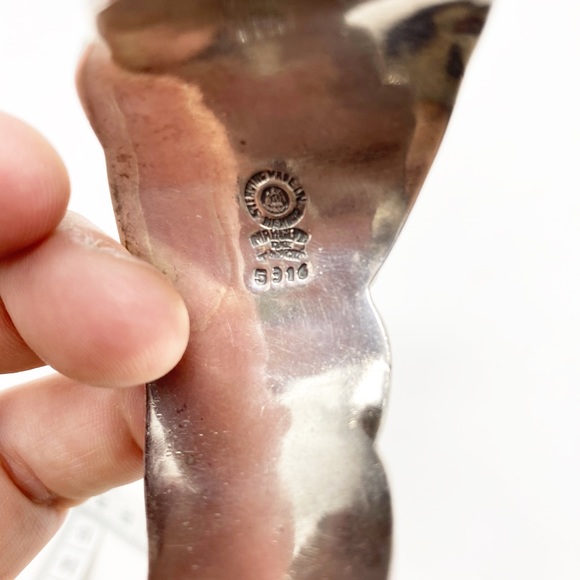 Margot de Taxco cornflower clamper Bracelet 5316 - Picture 11 of 13